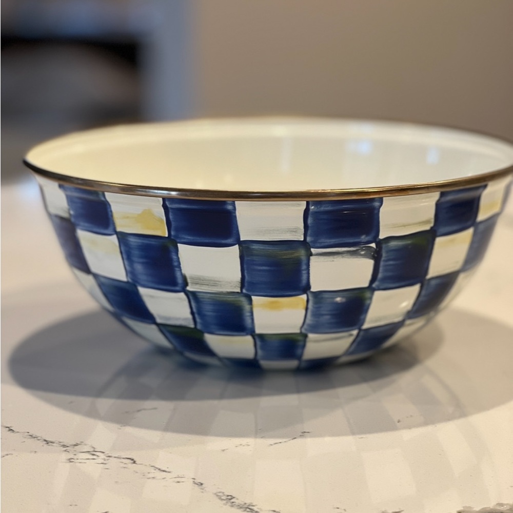 Royal check everyday extra large bowl